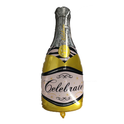 gold champagne bottle size 40 inch