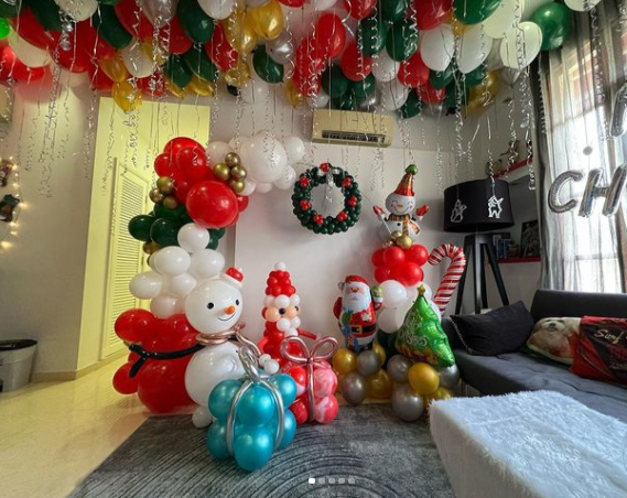 Christmas Theme Balloons is the New Trend This Year!