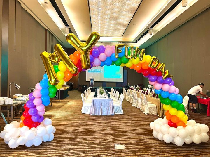 A Balloon Arch or Garland for Your Next Event