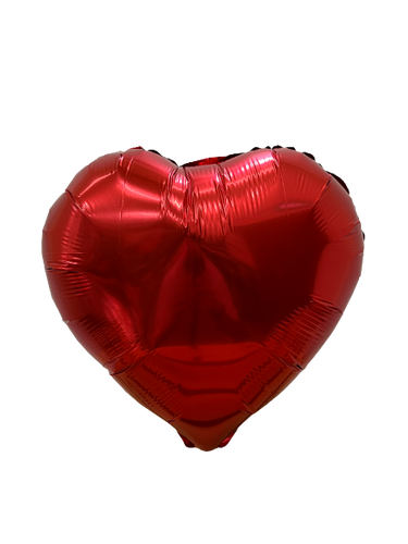18 INCH RED HEART FOIL