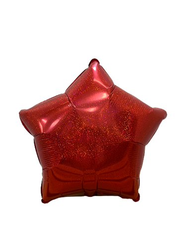 18 INCH DAZZELOON STAR - RED