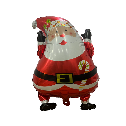 32 INCH SANTA CLAUS CHEERING FOIL