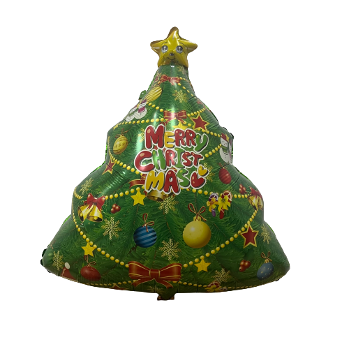 32 INCH GREEN CHRISTMAS TREE FOIL