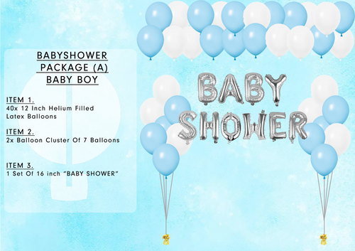 baby shower package a baby boy