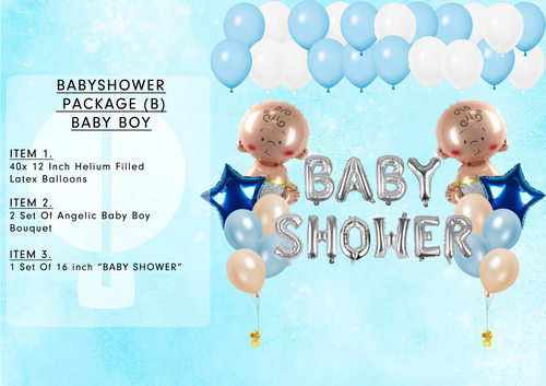 baby shower package b baby boy