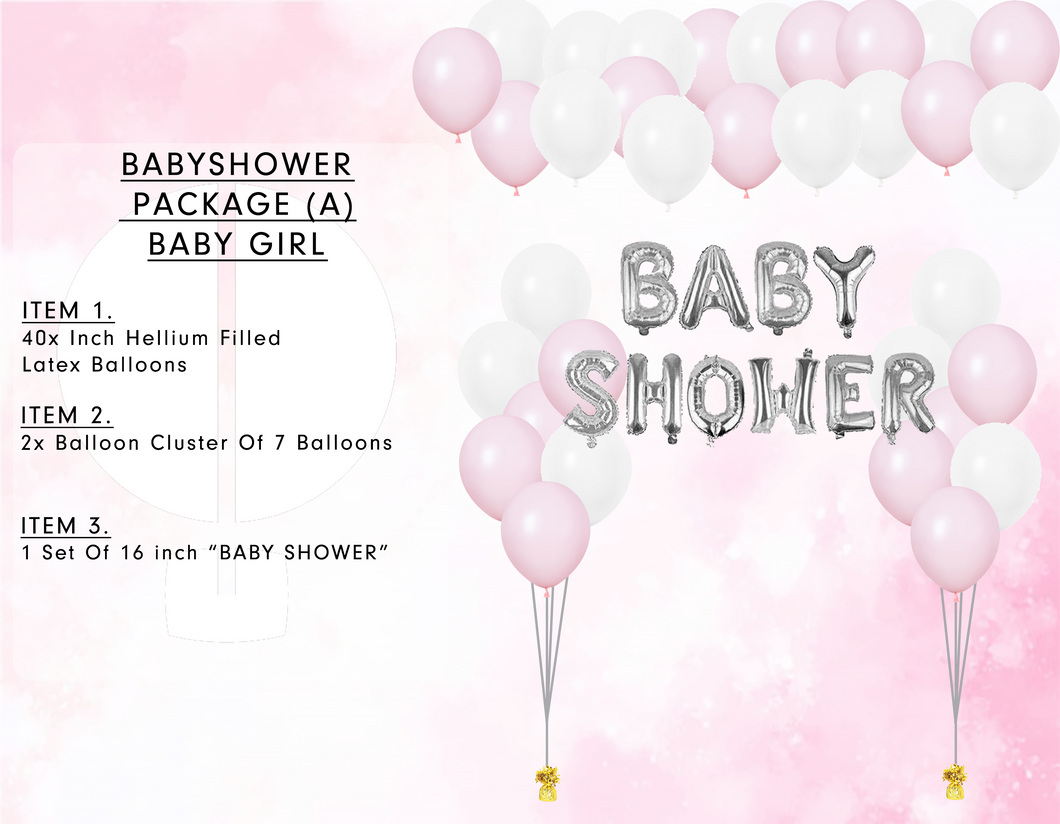 baby shower package a baby girl
