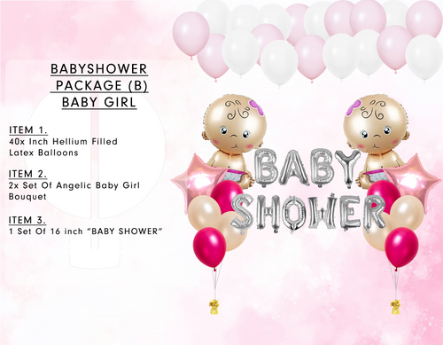 baby shower package b baby girl