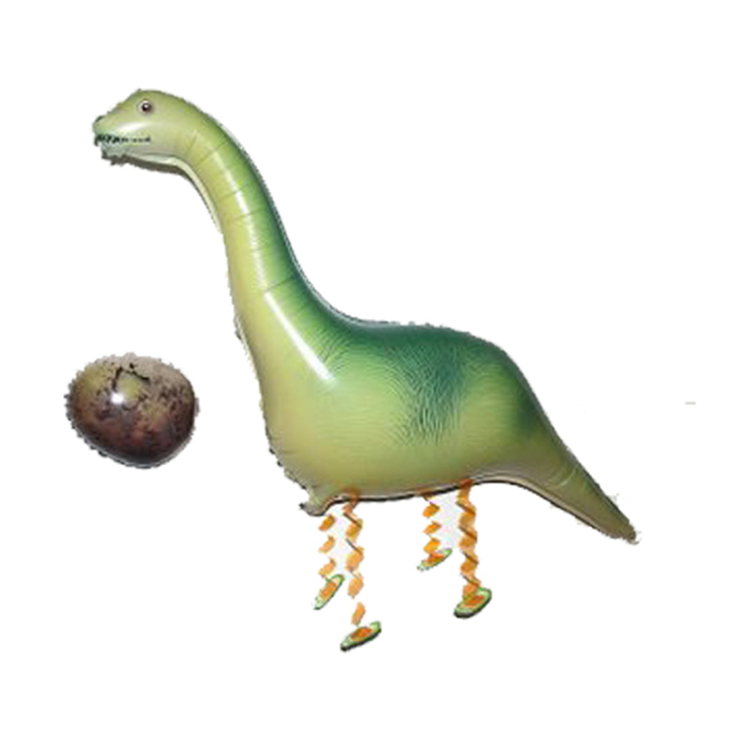 brachiosaurus dinosaur walker green color