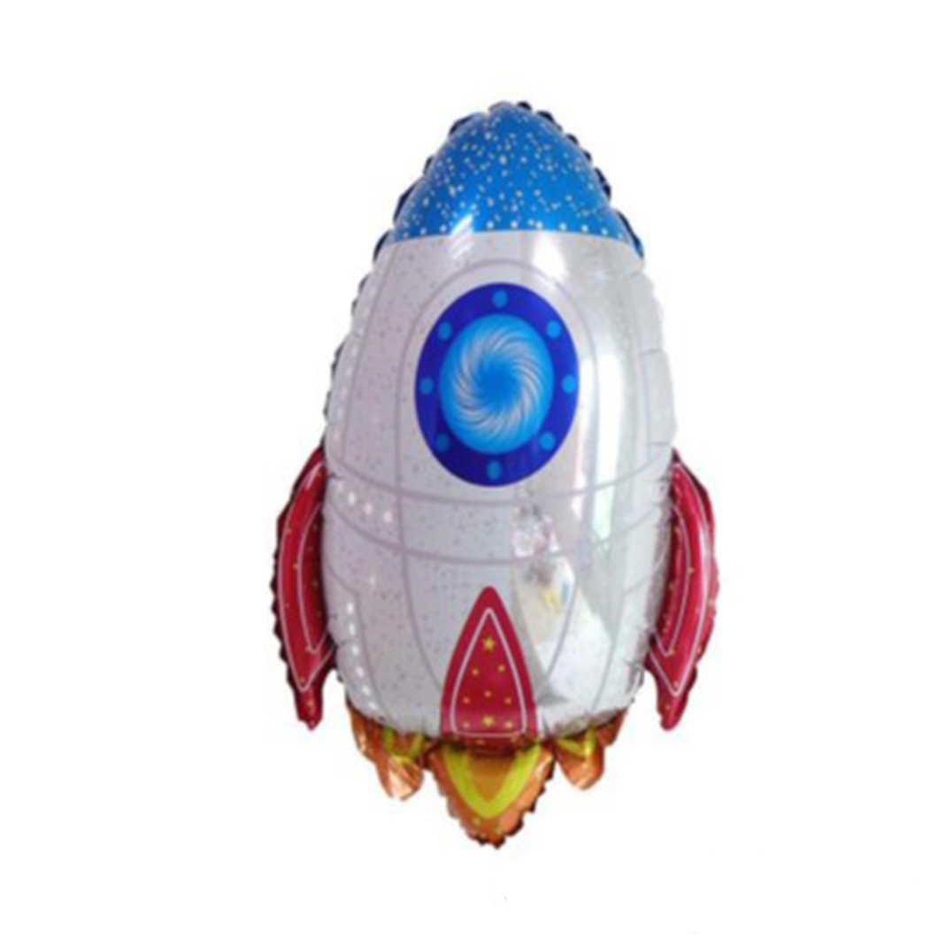 space rocket foil 28 inch