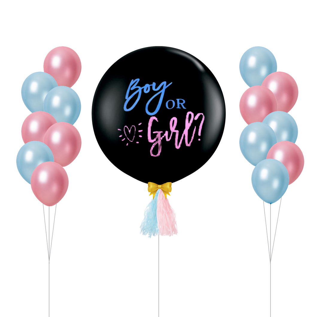 gender reveal balloon boy or girl 