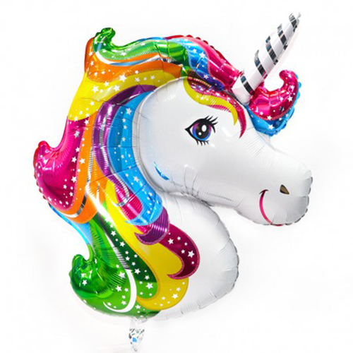 rainbow unicorn size 43 inch