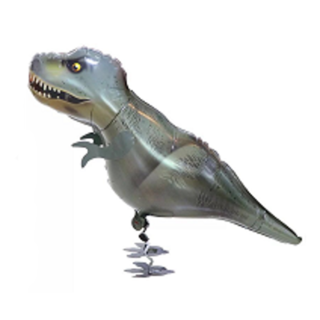 t-rex dinosaur walker green color